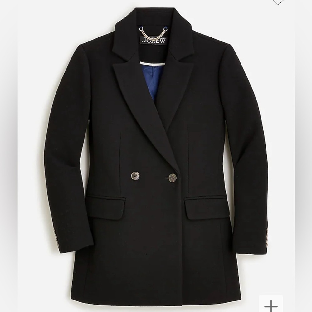 J.Crew Evening blazer-jacket in Italian double-cloth wool blend